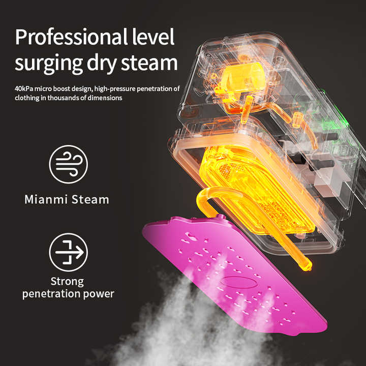 Mini Portable Household Handheld Handy Clothes Steamer Folding Iron Steam