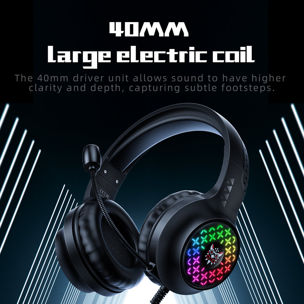 ONIKUMA TZ5006 5 in 1 Combo Gaming Set - Mouse/Keyboard/Headset/Headset stand/ Mousepad