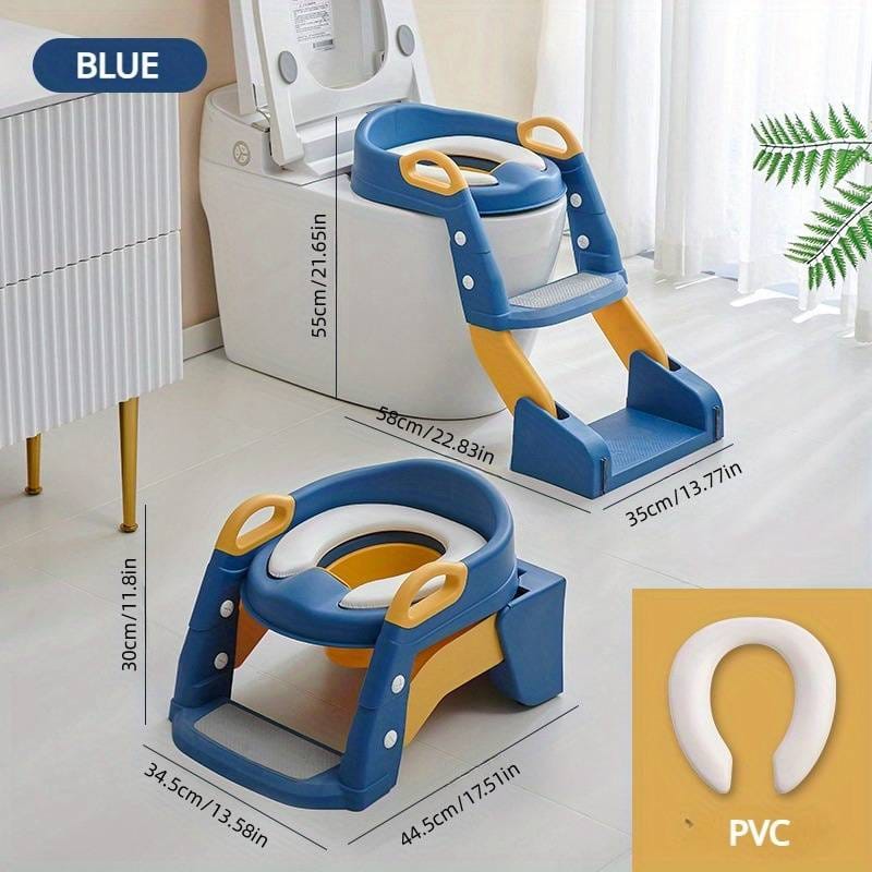 TinySteps™ 2-in-1 Foldable Potty Trainer