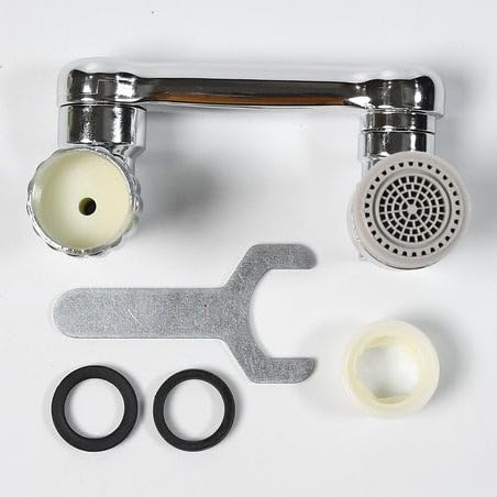 Sink Faucet Splash 1080° Rotating Dual Spray Modes Tap Extension For Bathroom And Kitchen