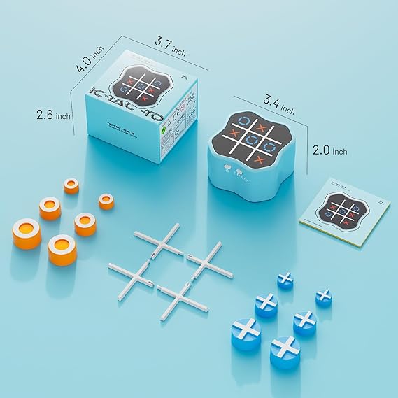 FunBox™ 3-in-1 Handheld Tic Tac Toe
