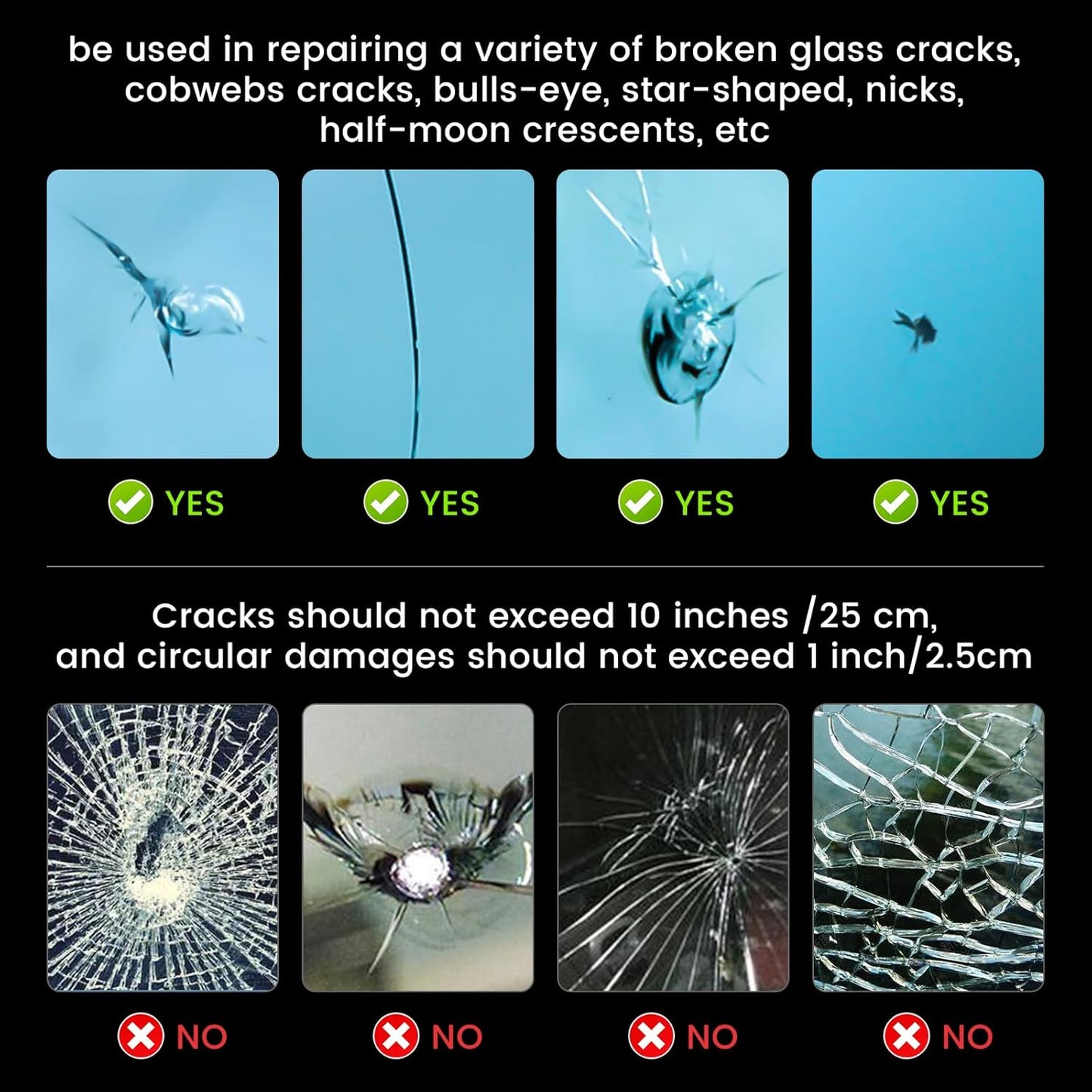 ClearView™ Windshield Repair Kit | Pro Auto Glass Crack Fix | Buy 1 Get 1 Free