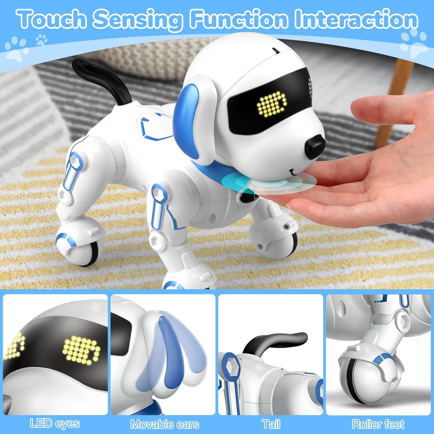 Robot Dog Toys for Kids Remote Control Dogs