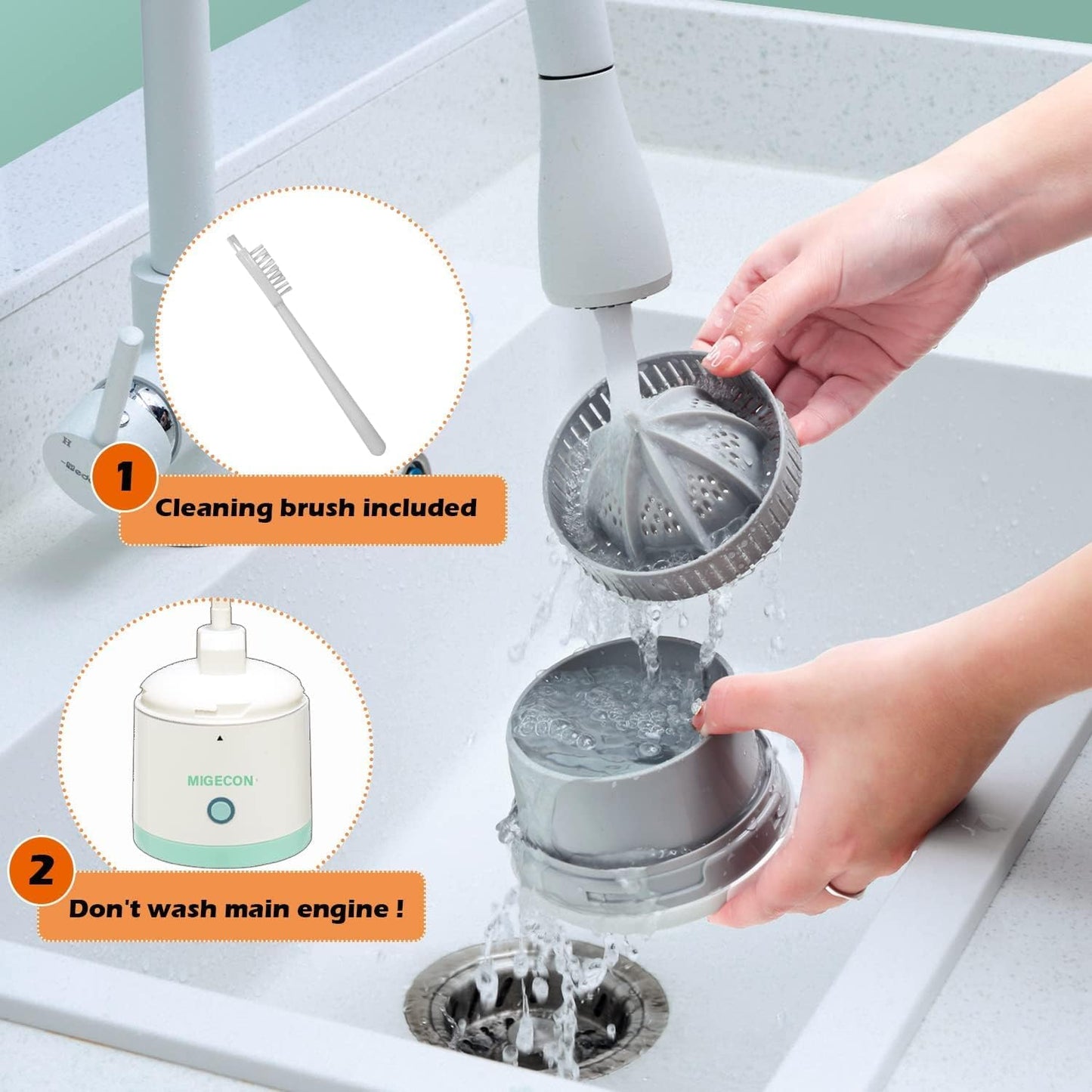 Citrus Juicer Electric Orange Lime Lemon Citric Squeezer Electric High Juice Squeezer Juicer USB Charging USB Charging Juicer Lime Lemon Orange Citric Press Wireless Portable Travel Juice Mate